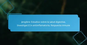 Jengibre: Estudios sobre la salud digestiva, Investigación antiinflamatoria, Respuesta inmune